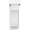 Ekena Millwork Standard Emerson Architectural Grade PVC Bracket, 3 1/2"W x 10"D x 10"H BKTP04X10X10EMR - alternate 2
